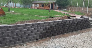 Установка подпорной стенки в Губахе: качество и цена от 2851 руб.